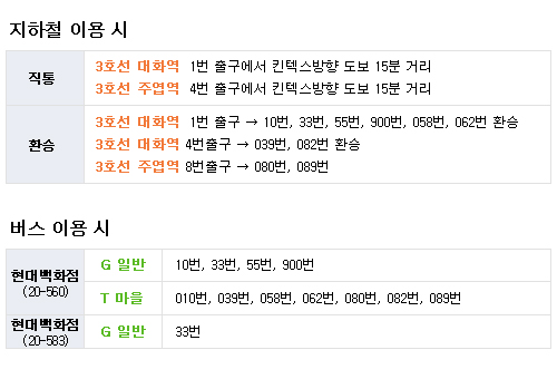 오시는 길 경기도 고양시 일산서구 호수로 817 레이킨스몰 2층
